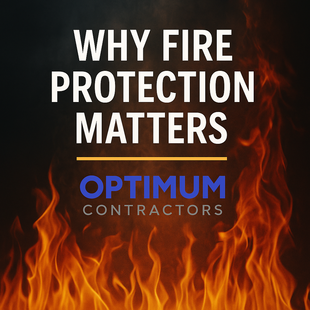 Why Fire Protection Matters – And How Optimum Contractors Deliver It Right